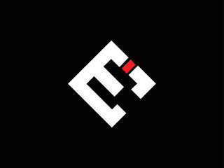 initial letter EB BE  logo vector concept