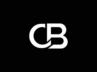 initial letter CB BC  logo vector concept