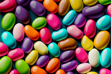 Fototapeta na wymiar colorful pills