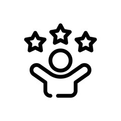 talent line icon