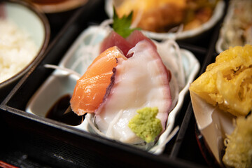 たことサーモン