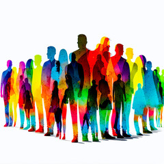 Obraz premium Party-People, KI generated