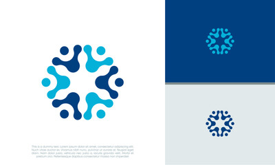 Human Resources Consulting Company, Global Community Logo.