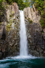 Obraz na płótnie Canvas 岐阜県の高樽の滝