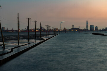 Obraz premium 木更津江川海岸