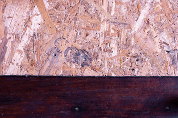 Abstract background of brown wooden table