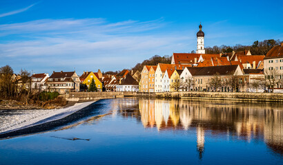 famous old town of Landsberg am Lech - bavaria