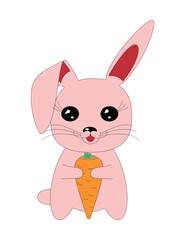 rabbit with carrot