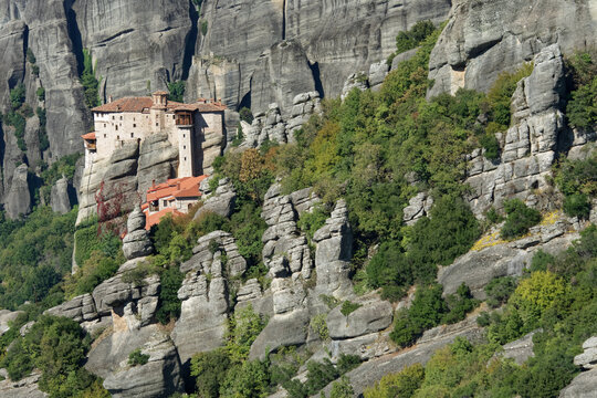 Griechenland - Meteora - Roussanou-Kloster