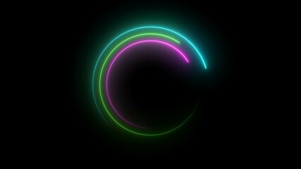 abstract colorful number illustration background 