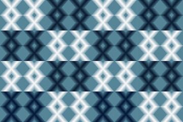 Ethnic boho pattern with geometric in bright colors. Design for carpet, wallpaper, clothing, wrapping, batik, fabric, Vector illustration