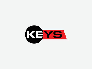 keys logo design template, key brand icon logo design vector 