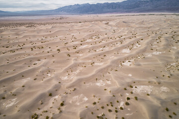 Mesquite Flat Sand Dunes in Death Valley. California. USA