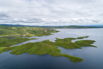 Upper Cottonwood Creek Wildlife Area with San Luis Reservoir