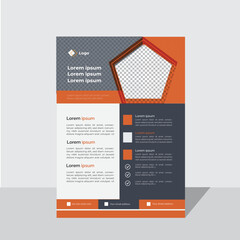 Corporate business flyer, One side,
- Resolution: 300 dpi
- Color mode: RGB
- Size:A4 and Letter Size