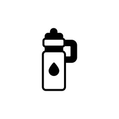 Water Bottle icon in vector. Logotype