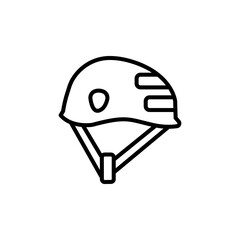 Hiking Helmet icon in vector. Logotype