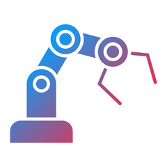 Mechanical Arm Icon Style