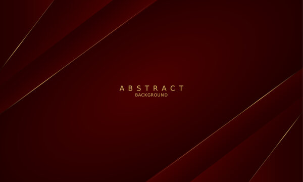 dark red luxury premium background and gold line.