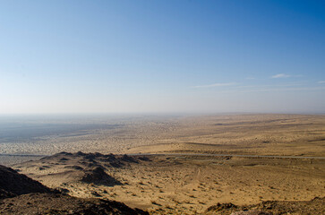 view of the desert