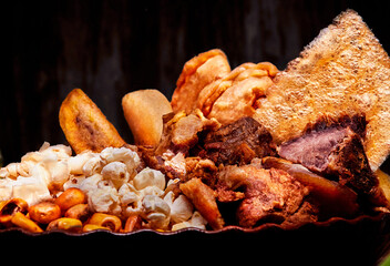 mushrooms on a grill