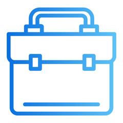 briefcase gradient icon