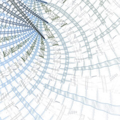 modern abstract background with fractal elements