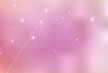 Obraz premium Light Pink vector Modern abstract illustration with colorful water drops.