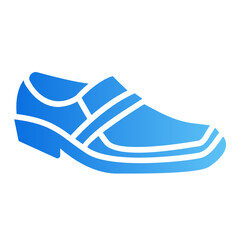 footwear gradient icon