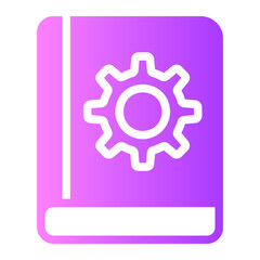 literature gradient icon