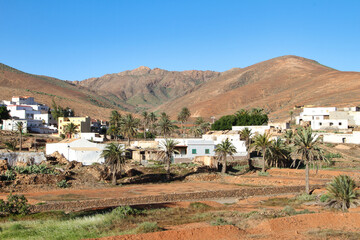 Agua de Bueyes village, Antigua municpality, Fuerteventura, Canary Islands, Spain