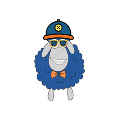 Sheep in different character.