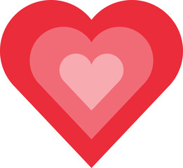 Red Heart. Heart Icon. Favorite Icon. Heart Drawing.