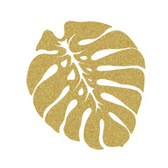 monstera leaf illustration