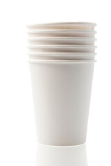 cup made of recyclable materials, the cardboard cup is insulated