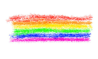 Background template with rainbow colors