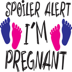 Pregnancy svg and t-shirt design