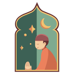Ramadan vector icon