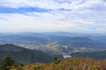 view from the top of mountain