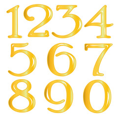 Golden numbers with shadow