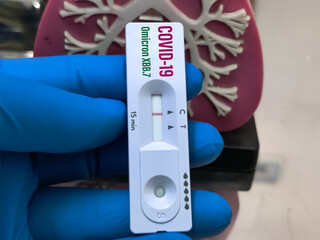 Blood rapid test kit for Covid-19 omicron XBB.1.5 kraken variant test
