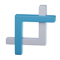 3D Crop Illustration