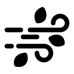 Wind line style icon vector design and illustration template