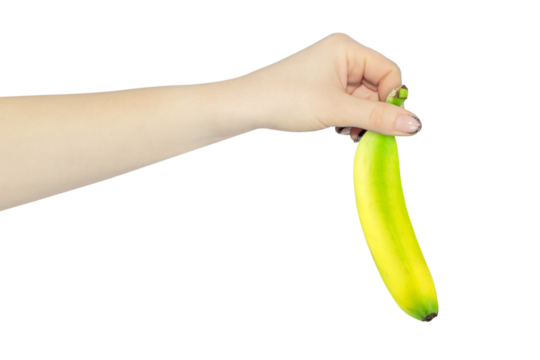 outstretched hand with a banana, give a banana, the benefits of a banana