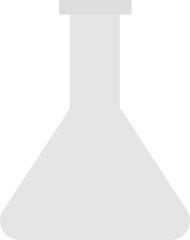 Test tube for experiment flat icon