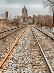Railroad Tracks To Midtown