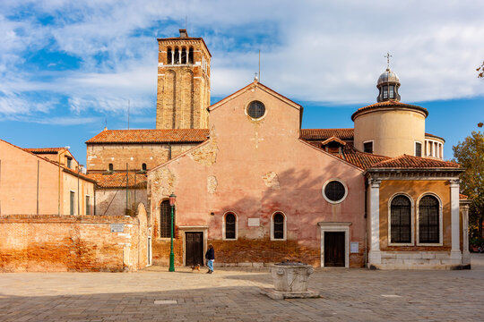Chiesa di San Giacomo dall'Orio church in Venice, Italy