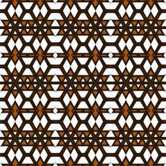 Geometric pattern. Seamless vector background. Ethnic graphic design.	