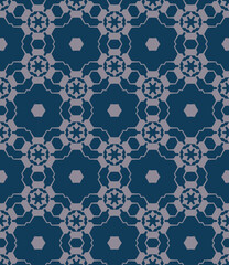 Geometric pattern. Seamless vector background. Ethnic graphic design