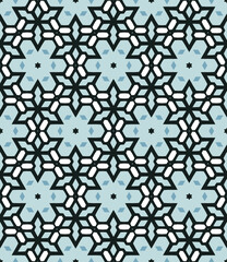 Geometric pattern. Seamless vector background. Ethnic graphic design